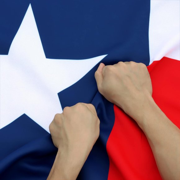 Anley Rip-Proof Double Sided 3-Ply Texas State Flag 3x5 Foot - The Strongest, Longest Lasting Lone Star Flags 3 X 5 Ft