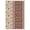 BROWN/PINK/IVORY, variant on Chiffon Printed Cluster Print Fabric Floral Fabric Sheer Fabric Dressmaking Fabric (BROWN/PINK/IVORY, HalfaYard)