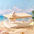 thumbnail image 3 of Hamster Litter Box Pet Litter Box Potty Plastic Corner for Small Pets Trainer, 3 of 8