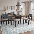 thumbnail image 3 of KUETH 8'X10' Vintage Area Rugs Machine Washable Rugs for Living Room, Non Slip Flat Pile Rug with Rubber Backing, Boho Rug for Entryway Bedroom Dining Room Home Office, 3 of 12