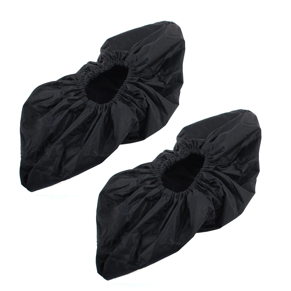 Unique Bargains Pair Elastic Cuff Waterproof Rain Boots Overshoe Shoe Covers Black for... by Unique-Bargains
