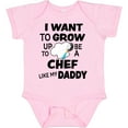 thumbnail image 3 of Inktastic I Want to Grow Up to Be a Chef Like My Daddy Boys or Girls Baby Bodysuit, 3 of 5