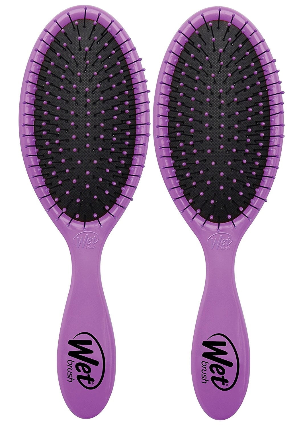 WEST. ウェッシャーツ!!!!!!! (紫) Wet Brush, Hair Detangler, 2-Piece Set, Pink & Purple - Walmart.com