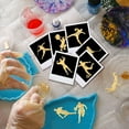 thumbnail image 3 of 9pcs 1.6x1.6 Inch Sport Pattern Metal Stickers Athlete Self Adhesive Gold Stickers Fitness Man Metal Gold Stickers for Scrapbooks DIY Resin Crafts Phone Water Bottle Decor, 3 of 9