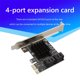 thumbnail image 3 of Adaptador SATA PCIe 4 Puertos III A Tarjeta Expansión PCI Express 3.0 X1, 3 of 5