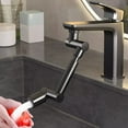 thumbnail image 7 of Sylvtty Faucet Extender with 2 Sprayer Modes Universal Fit Simple Installation 360-Degree Adjustable Nozzle Bathroom Sink Extender, 7 of 7