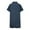 Dark Blue, variant on Lindreshi Plus Size Dresses Casual Formal Women's Dress Fashion Short Sleeve Slim Solid Color Loose Thin Denim Dress