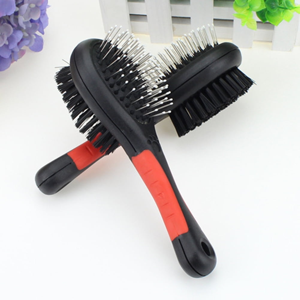 Culture Double-sided Long Short Hair Dog Cats Comb Puppy Pet Fur Grooming Shedding Brush
