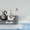thumbnail image 2 of Elegante Colección De Esculturas De Cerámica Y Resina De Cisne Y Madre Mazu Para Regalo De Aniversario, Cumpleaños, Estante, Chimenea, Decoración De Gabinete, 2 of 8