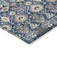 thumbnail image 3 of Addison Rugs Chantille Indoor/Outdoor Traditional Global Navy Machine Washable Rectangle Rug, 8' x 10', 3 of 8