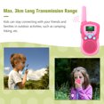 thumbnail image 2 of Zootealy Outdoor Adventure Kids Walkie Talkies Set with Long Range Coverage and Ultra Clear Sound - 2 Pack Blue Walkie Talkies for Children - Easy to Use Compact Design with Flashlight - Perfect for, 2 of 6