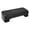 Black Gray,One Size, variant on Aerobic Step Platform - Fitness Step Deck for Home & Gym - Adjustable 4 & 6 Inch Height - Non-Slip Surface - Includes Workout DVD - Cardio & Strength Training