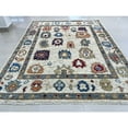 thumbnail image 6 of EORC IVORY Hand-Knotted Wool Modern Oushak Rug, 9' x 12', 6 of 6