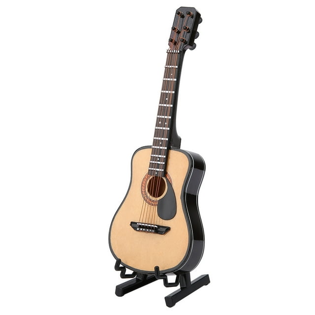 Guitar,Miniature Wooden Guitar Model Mini Guitar Display Mini Guitar Model Unrivaled Performance