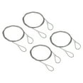 thumbnail image 1 of Unique Bargains Stainless Steel Cable, 4 Pack PVC Coated 1/25' Wire Rope for Deck Railing 3.3ft, 1 of 4