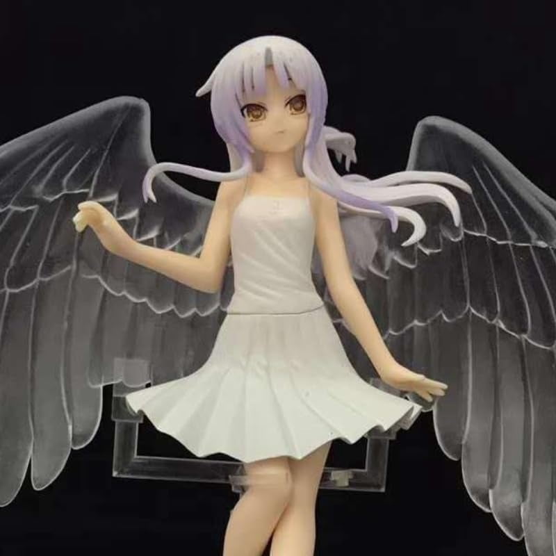New Angel Beats! Figure, Standing Angel Wings Tachibana Kanade Action Figures 15cm/5.9inch PVC Character Figurine Model Collectible Handicrafts for Anime Fans Gift