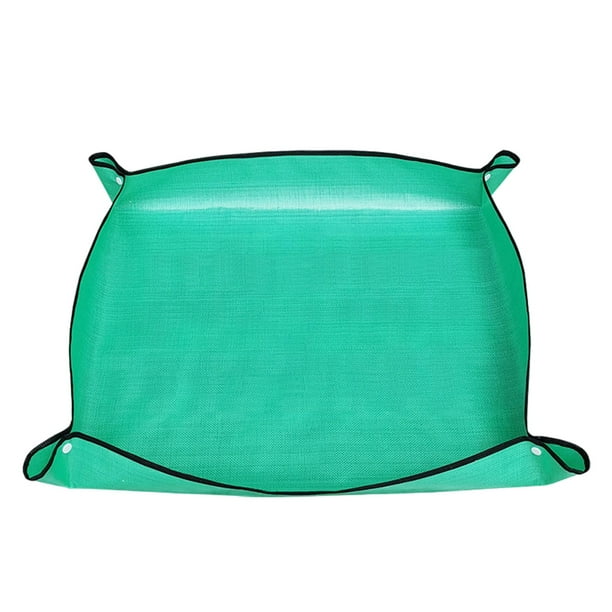 Estera para trasplantar plantas perfecl impermeable plegable para jardinería para macetas de interior Verde