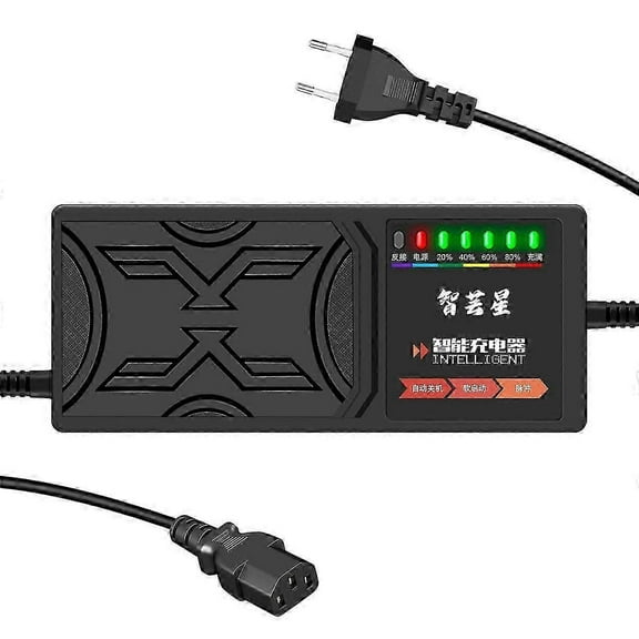 60V 20AH Electric Vehicle Charger 7 Light Display Power Display Current Leakage Protection/Full Pul