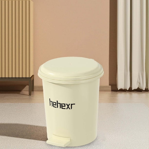 Cubo de sura con tapa, cubo de sura de cocina, cubo de sura moderno y duradero, cubo de sura para dormitorio, sala de estudio, dormitorio, ñ 7L