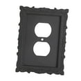 thumbnail image 3 of WLPZXP Light Switch Cover Plate Black Decorative for Household Bathroom Living Room Style B, 3 of 9