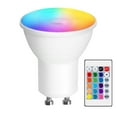 thumbnail image 2 of Skksst RGB LED Light Bulb Remote Control RGBW Color Changing Lamp Dimmable Light Bulb, GU10, 2 of 7