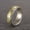 Gold Inner Diameter 18mm, variant on Titanium Alloy Round Ring Tire Tread Necklace Pendant Men's EDC Jewelry Decorate-Gray Inner Diameter 18mm