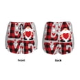 thumbnail image 5 of Haiem Buffalo Plaid Love And Gnome Women's 2 in 1 Running Shorts - Lightweight Athletic Workout Gym Yoga Breathable Sports Shorts Liner with Phone Pockets-Small, 5 of 9
