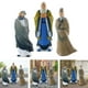 thumbnail image 3 of Figuras de poetas antiguos en miniatura de PVC, escala 1:64, para mesa de arena, juguete para niños, paquete de 3 A, 3 of 9
