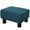 Blue#4, variant on Bedroom Benches Ottoman Foot Rest, Small Foot Stool with Linen Fabric Upholstery and Plastic Legs, Cube Ottoman for Living Room, Blue,Wooden Bedroom Benches