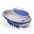 thumbnail image 2 of Handheld 2-1 Ducha mascota Cepillo Cepillo Cabello corto Cabello con Dispensador Masajeador de Lavado Pequeño Desmierte Accesorios Accesorios Azul, 2 of 7