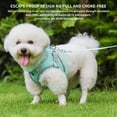 thumbnail image 4 of Miaocao Dog Harness - Lightweight Mesh Step-in Vest for Puppy, Reflective & Escape-Proof Design with High-Stick Magic Tape - Indoor/Outdoor Use for Chihuahua, Maltese, Shih Tzu(Brown-Beige, XXXS), 4 of 9