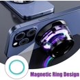 thumbnail image 3 of G200 Magnetic Bluetooth Speaker Mini Portable Wireless Speakers with RGB Lights Stereo Pairing for Phones Holder Metal Surfaces Party Halloween Thanksgiving Travel Xmas Gifts, 3 of 8