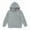 Grey, variant on Hjtefg Kids Solid Hooded Sweater, Long Sleeve Pullover with Lined Interior, Cozy Casual Outerwear for Toddler to Teen, Warm Thermal Layer Top,Color: Black Size: 3-4 Years