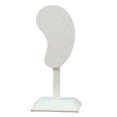 thumbnail image 1 of Pendientes soporte de exhibición en forma de oreja moda orejas Stud colgantes joyería titular hogar dormitorio habitación joyería Show Rack Almacenamiento y organización del hogar Blanco Wosthever HA075480-01, 1 of 6