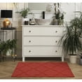 thumbnail image 6 of Garland Rug Quatro Polypropylene Chili Red Indoor Area Rug, 3' x 5', 6 of 7