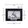 thumbnail image 4 of Malden 4"x 6" Family Photo Picture Black Frame, 4 of 29