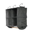thumbnail image 6 of Household Essentials 4 Pocket Wide Organizer with Hangbar, Graphite, 6 of 7