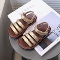 thumbnail image 2 of Godom Girls' Sandals Light-Weight Adjustable Straps Summer Sandal for Toddler Little Big Kid, 2 of 7
