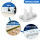 thumbnail image 4 of EeaseMX 40 protectores de enchufes a prueba de bebés., 4 of 8