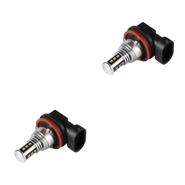 Riwesomey Bombilla LED 3030 de 2 piezas, luz antiniebla, lámpara de conversión de coche blanca, piezas de repuesto para coche, accesorios para vehículos Type2 NO2 Riwesomey CBP448922