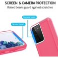 thumbnail image 3 of Samsung Galaxy S20 Heavy Duty Case, Military Grade Hard Protection, Shatter Resistant, 3 Layer Rubber Compatible for Galaxy S20, Pink - By Entronix, 3 of 4