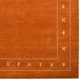 thumbnail image 5 of Rugsotic Carpets Hand Knotted Wool Area Rug 3'x5' Orange Contemporary Rectangle Indoor Rug for Living Room, Bedroom Antimicrobial L00520, 5 of 5