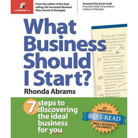What Business Should I Start?: 7 Steps to Discovering the Ideal Business for You, Pre-Owned (Paperback)