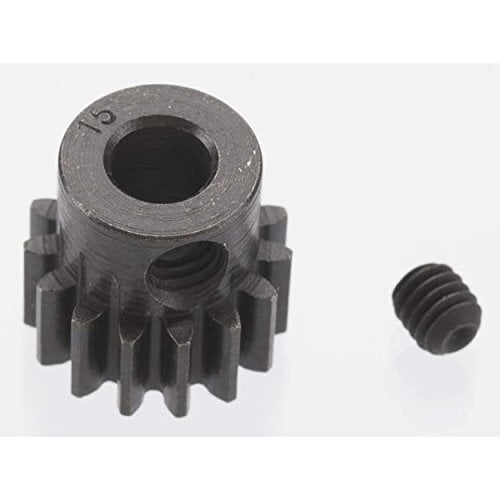 Robinson Racing Products 8615 Extra Hard 15 Tooth Blackened Steel 32p Pinion 5mm