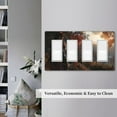 thumbnail image 5 of Game Graphics Switch Cover Decorative Wall Plate / 4-Gang Screwless / Standard Size 4.5x8 in, 5 of 5