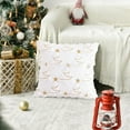 thumbnail image 6 of Taicans 18x18 Inch Christmas Pillow Covers - Farmhouse Holiday Throw Pillows with Gold Moon & Star Print,Soft Plush Winter Decor for Home,Cozy Seasonal Home Accents,Festive Holiday Gift Idea, 6 of 6