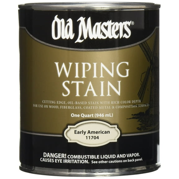 qt Old Masters 11704 Early American Old Masters Oil-Based Wiping Stain