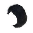 thumbnail image 1 of Minnieouse Manténgase a la moda y abrigado con una diadema de piel ligera para mujer Diadema de piel sintética Accesorio para el cabello negro, 1 of 6