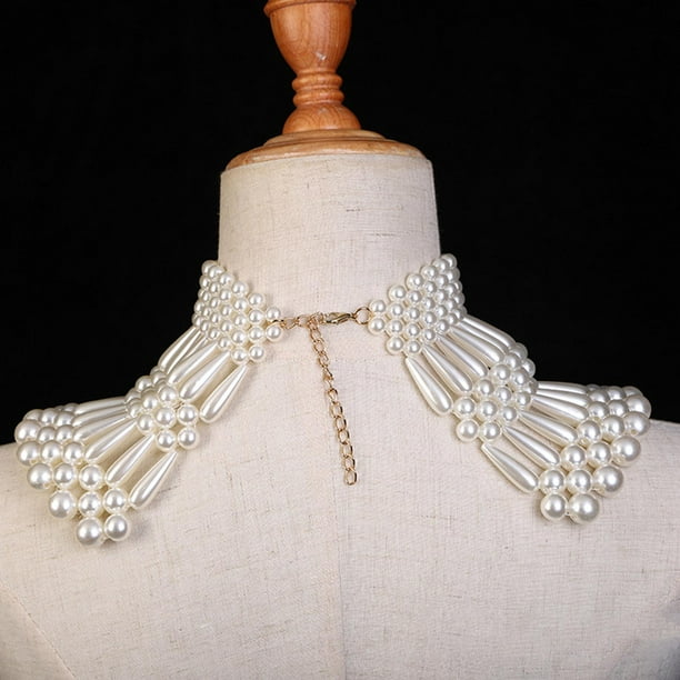 Pearl neck hotsell collar