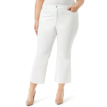 Jessica Simpson Women's and Women's Plus Daisy Ankle Flare Jeans, Sizes 2-26W